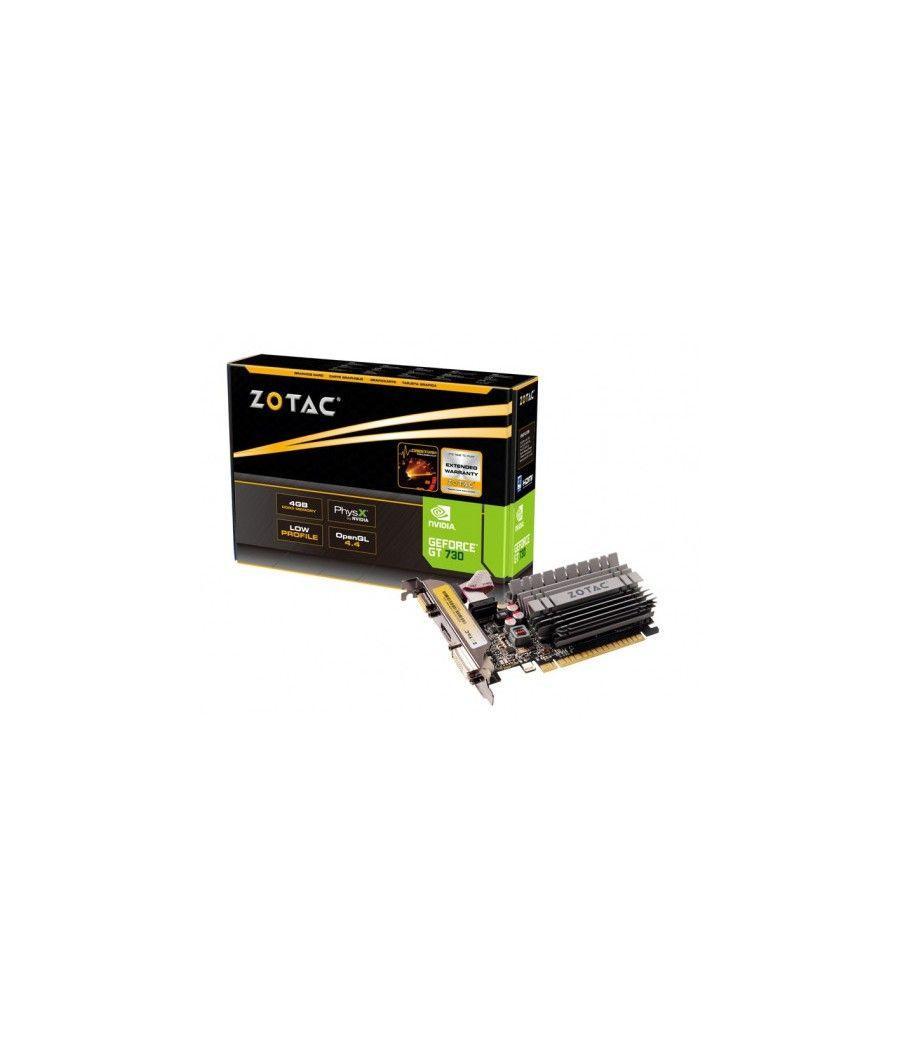 Zotac zt-71115-20l tarjeta gráfica nvidia geforce gt 730 4 gb gddr3