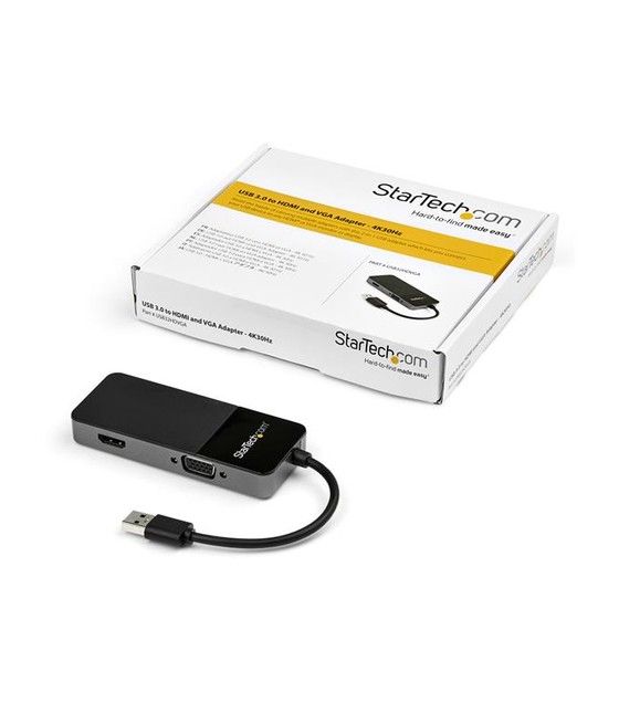 StarTech.com Adaptador USB 3.0 a HDMI o VGA - 4K de 30Hz - Imagen 5