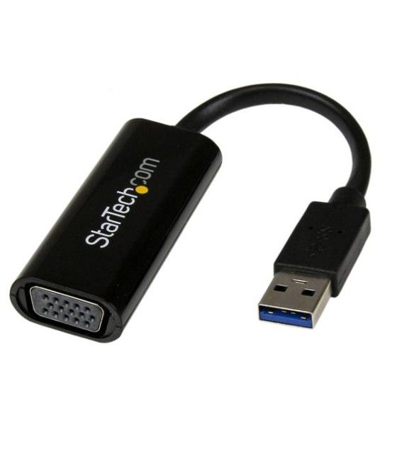 StarTech.com Adaptador Gráfico Conversor USB 3.0 a VGA - Cable Convertidor Compacto de Vídeo - 1920x1200 / 1080p
