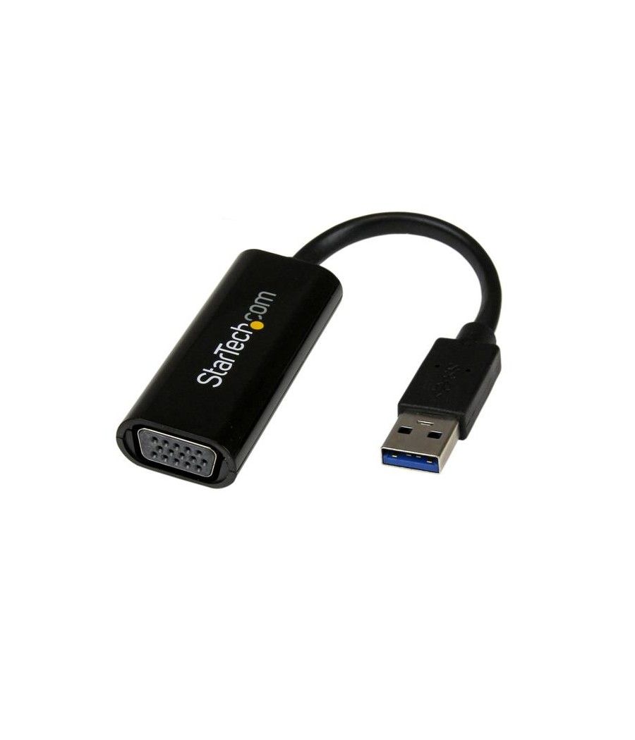 StarTech.com Adaptador Gráfico Conversor USB 3.0 a VGA - Cable Convertidor Compacto de Vídeo - 1920x1200 / 1080p - Imagen 2
