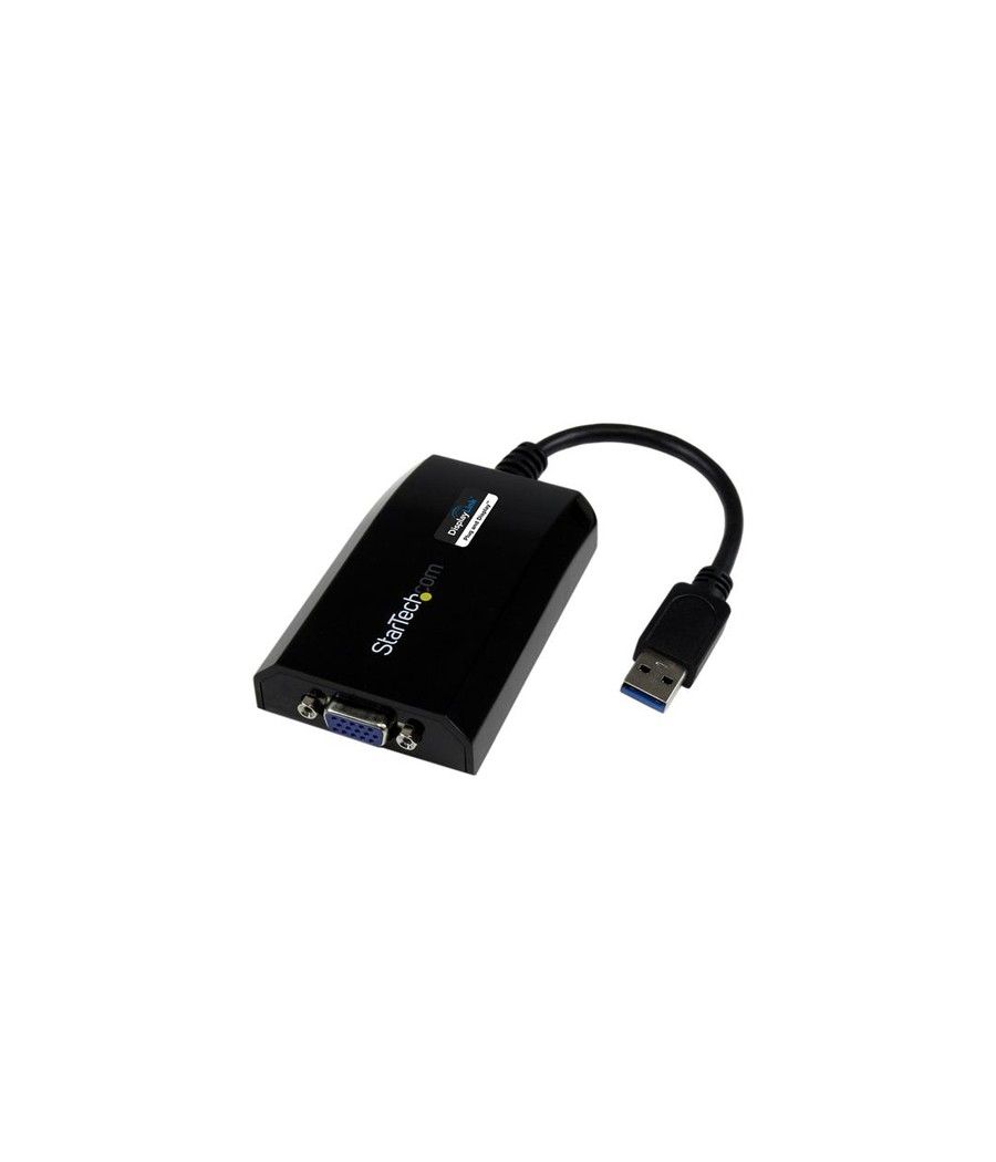 StarTech.com Adaptador de Vídeo Externo USB 3.0 a VGA para Mac - Tarjeta Gráfica Externa Cable - 1920x1200 1080p - Imagen 1