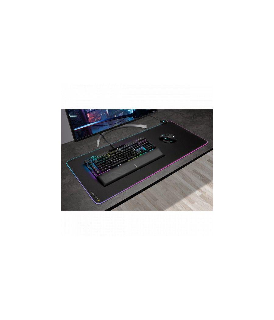 Corsair mm700 rgb alfombrilla de ratón para juegos negro