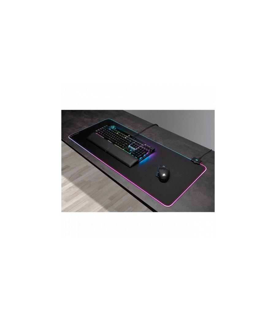 Corsair mm700 rgb alfombrilla de ratón para juegos negro