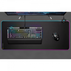 Corsair mm700 rgb alfombrilla de ratón para juegos negro