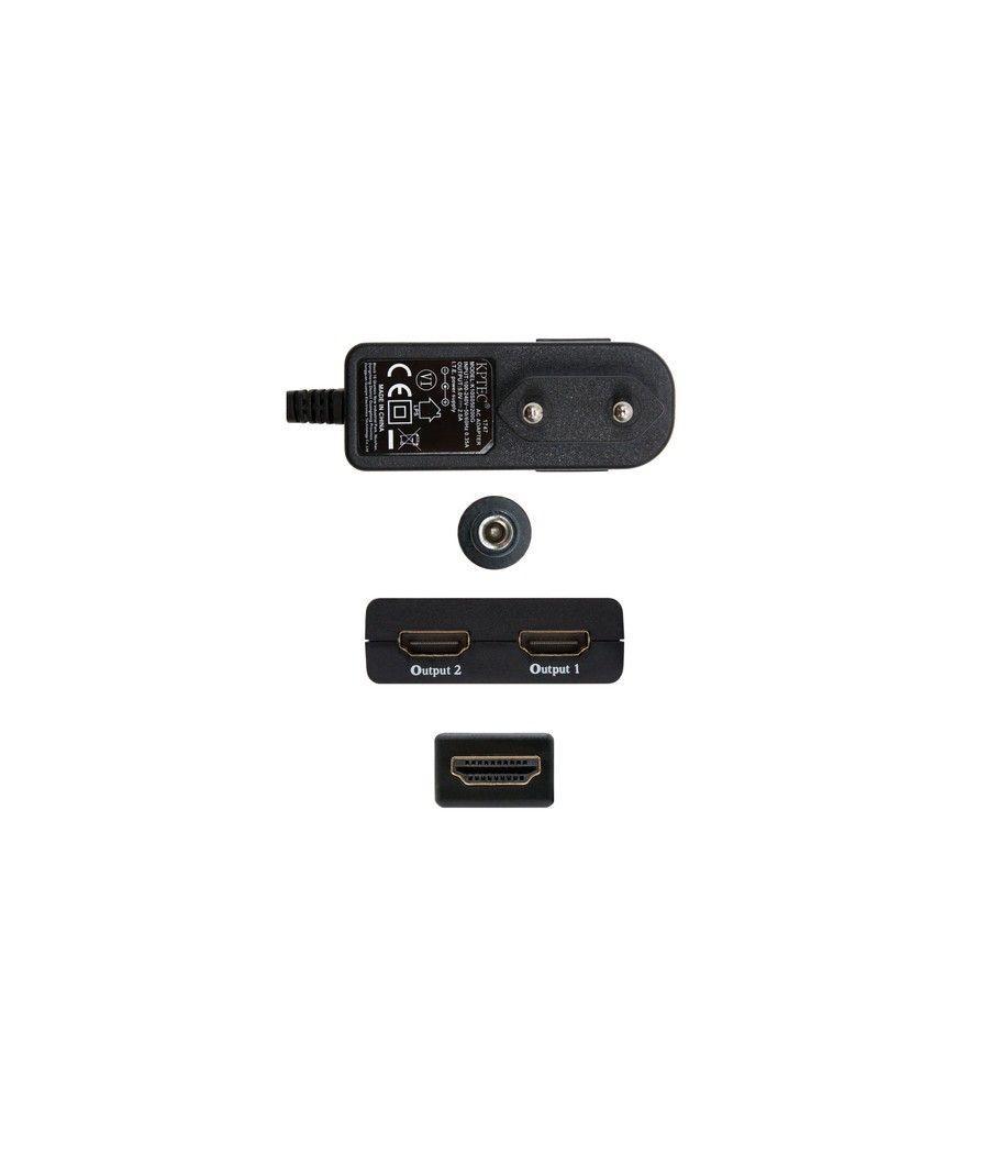 Nanocable HDMI DUPLICADOR V1.3 1X2 CON ALIM. Y PIGTAIL 50 CM - Imagen 3