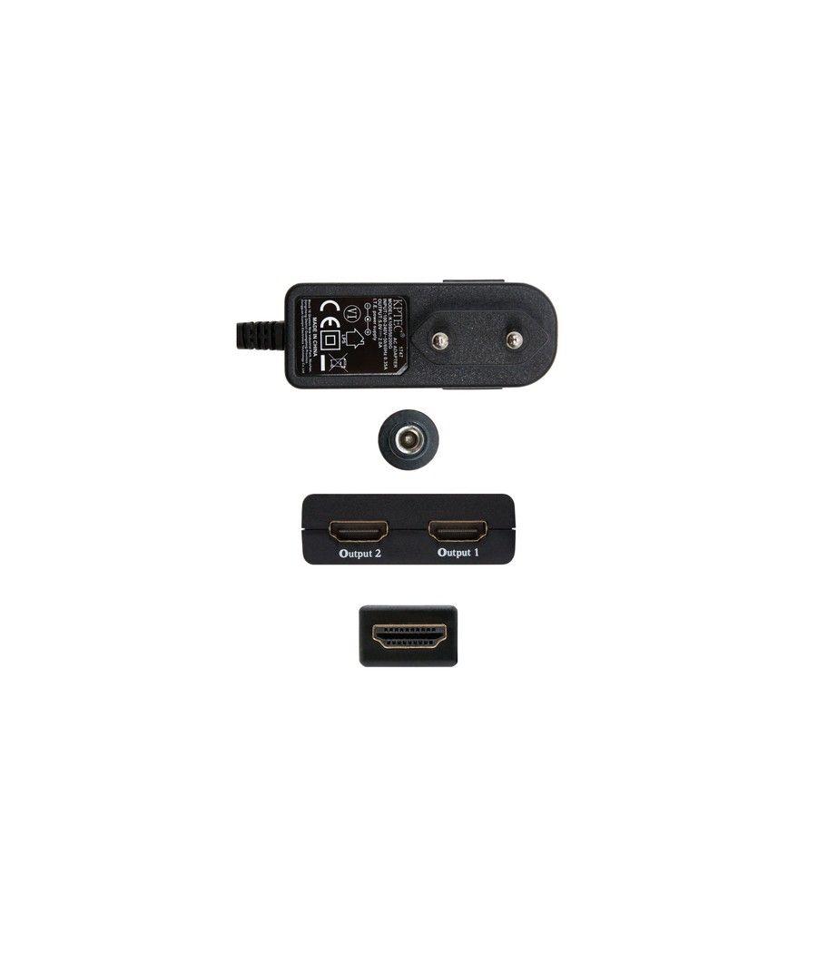 Nanocable HDMI DUPLICADOR V1.3 1X2 CON ALIM. Y PIGTAIL 50 CM - Imagen 3