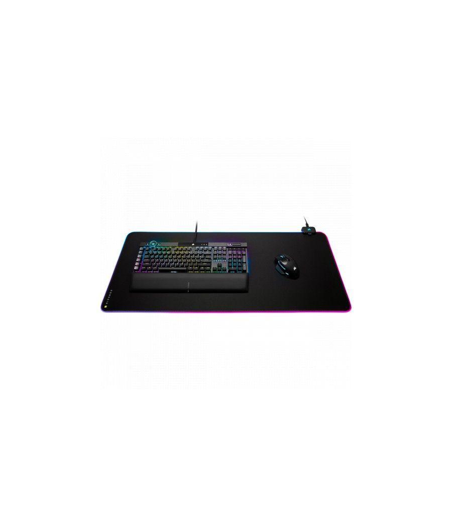 Corsair mm700 rgb alfombrilla de ratón para juegos negro