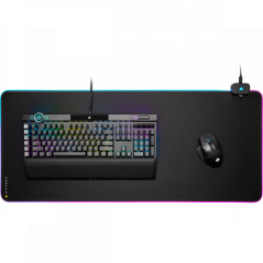 Corsair mm700 rgb alfombrilla de ratón para juegos negro