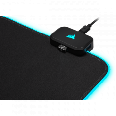 Corsair mm700 rgb alfombrilla de ratón para juegos negro