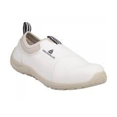 Zapatos de seguridad deltaplus microfibra pu suela pu mono-densidad color blanco talla 37