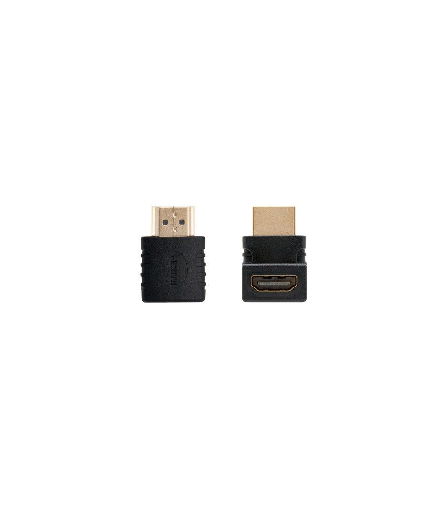 Nanocable 10.16.0011 cambiador de género para cable HDMI Negro - Imagen 1