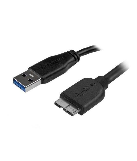 StarTech.com Cable micro USB 3.0 delgado de 2m - Imagen 1