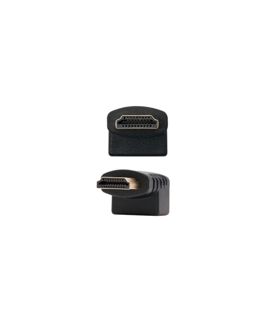 Nanocable 10.16.0011 cambiador de género para cable HDMI Negro - Imagen 3