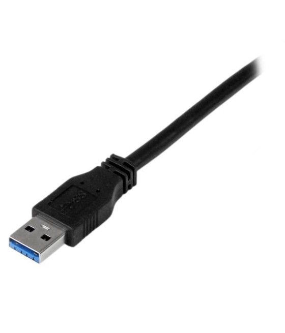 StarTech.com Cable Certificado 1m USB 3.0 Super Speed USB B Macho a USB A Macho Adaptador para Impresora - Negro - Imagen 3