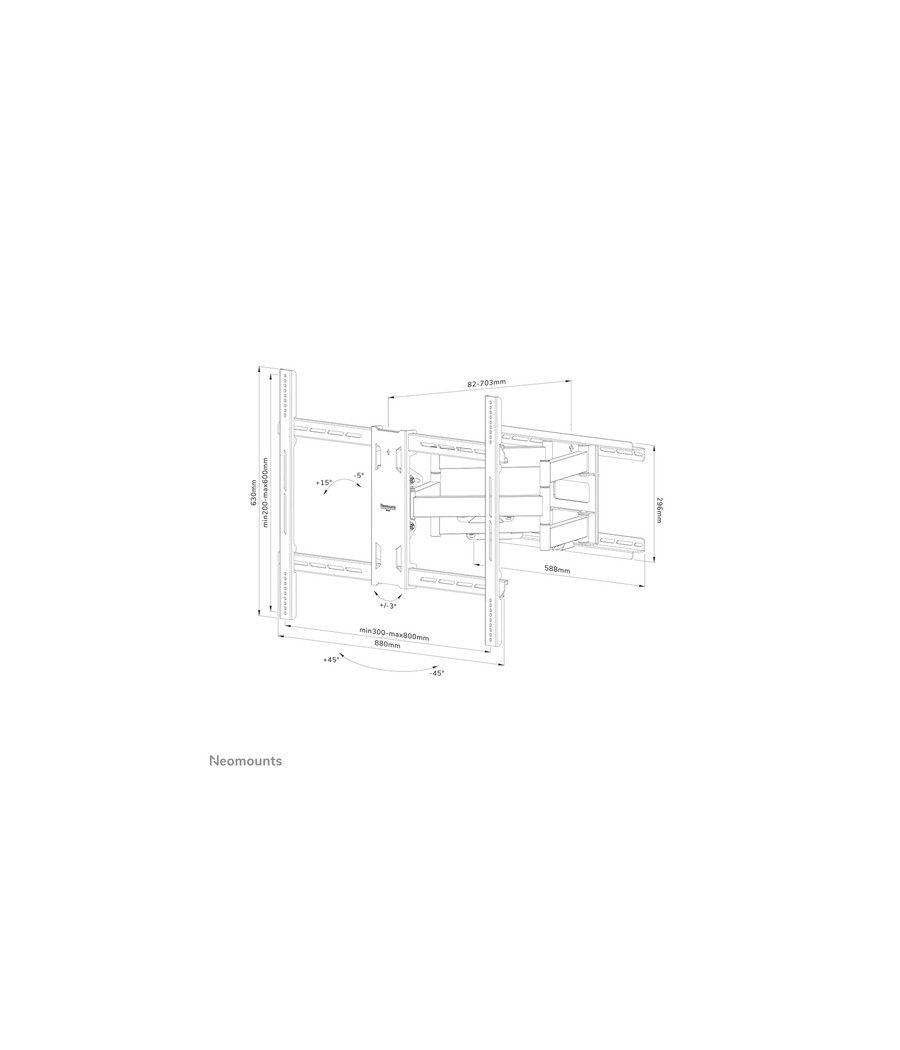 Neomounts by Newstar Select Neomounts soporte de pared para TV de alta resistencia