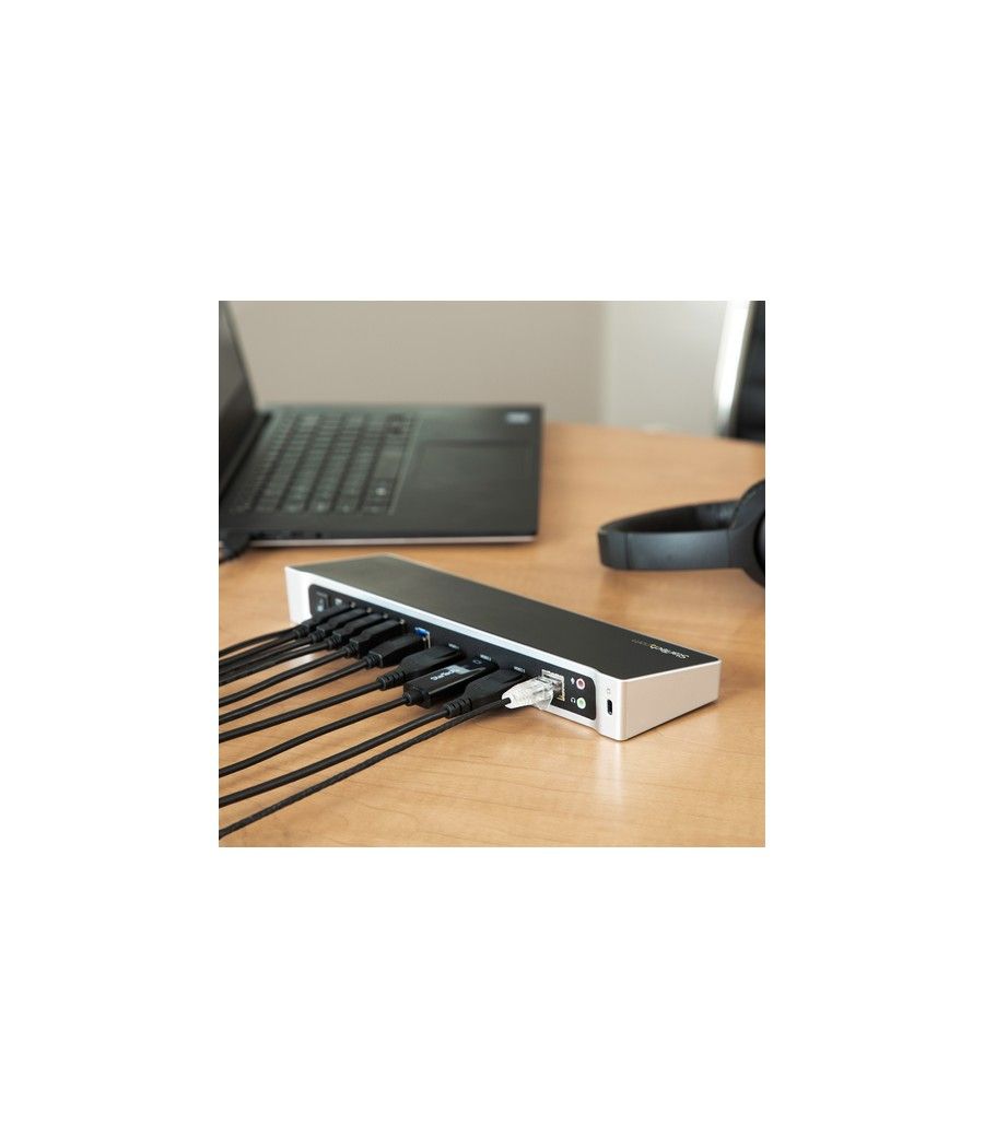 StarTech.com Docking Station USB 3.0 para Tres Monitores - 1x HDMI - 2x DisplayPort - Imagen 5