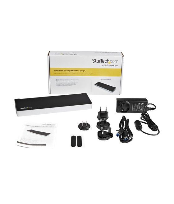 StarTech.com Docking Station USB 3.0 para Tres Monitores - 1x HDMI - 2x DisplayPort - Imagen 6