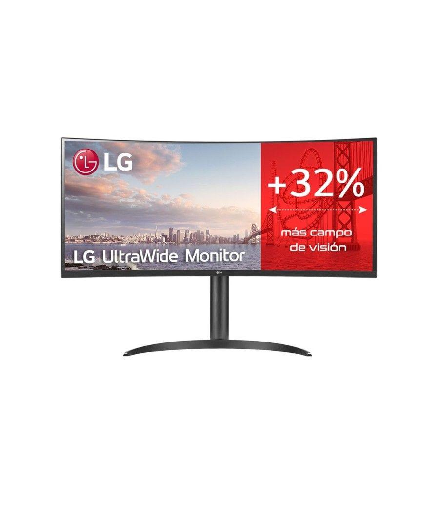 Monitor led lg ips 34wq75c - b 34pulgadas 3440 x 1440 5ms 21:9 hdmi displayport altavoces reg. altura