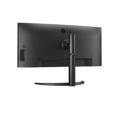 Monitor led lg ips 34wq75c - b 34pulgadas 3440 x 1440 5ms 21:9 hdmi displayport altavoces reg. altura