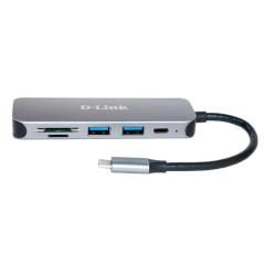 5-in-1 usb-c hub with card reader
