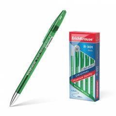 Bolígrafo de gel r-301 original gel 0.5, color de la tinta: verde erich krause 45156 pack 12 unidades