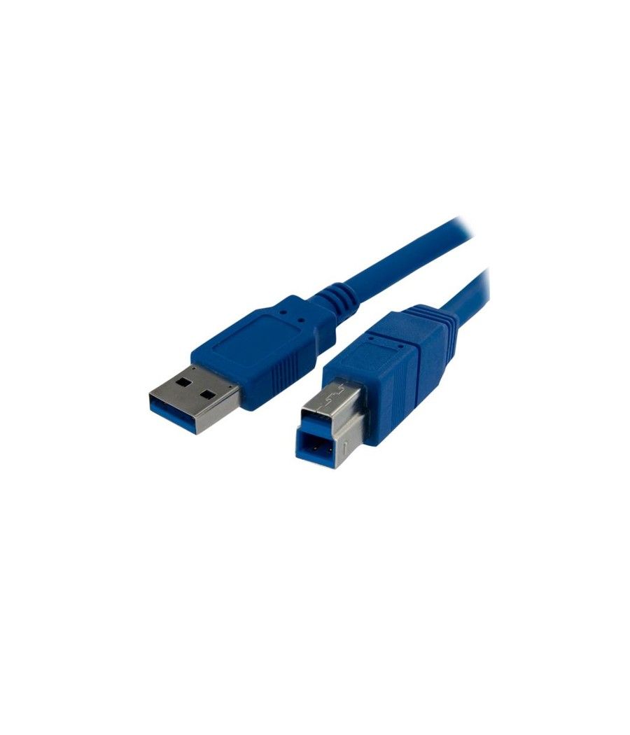 StarTech.com Cable USB 3.0 SuperSpeed de 1 metro - A Macho a B Macho - Imagen 1