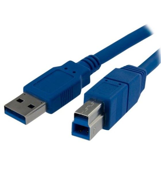 StarTech.com Cable USB 3.0 SuperSpeed de 1 metro - A Macho a B Macho - Imagen 2