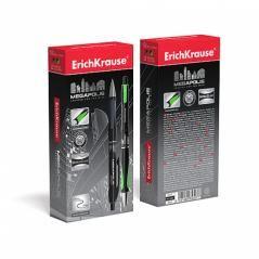 Bolígrafo de bola automático megapolis concept, color de la tinta: negro erich krause 32 pack 12 unidades