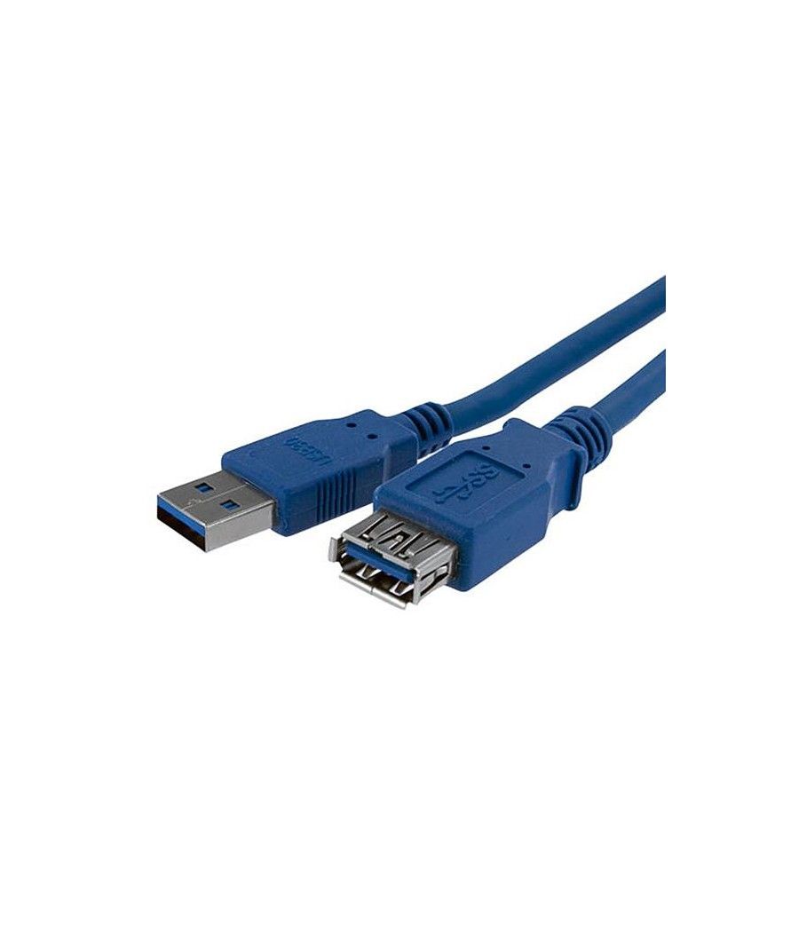 StarTech.com Cable 1m Extensión Alargador USB 3.0 SuperSpeed - Macho a Hembra USB A - Extensor - Azul - Imagen 2