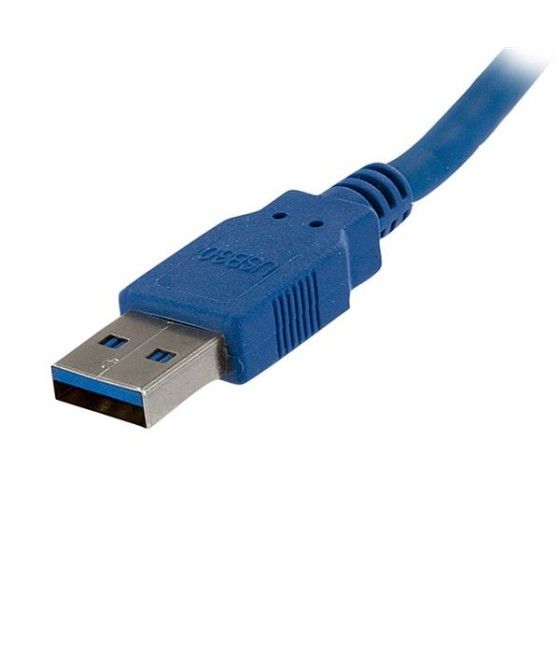 StarTech.com Cable 1m Extensión Alargador USB 3.0 SuperSpeed - Macho a Hembra USB A - Extensor - Azul - Imagen 4
