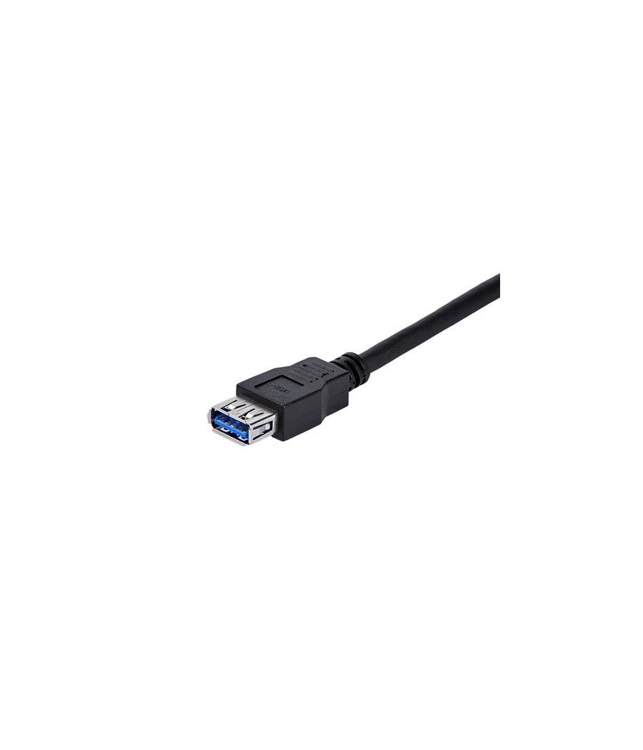 StarTech.com Cable 1m Extensión Alargador USB 3.0 SuperSpeed - Macho a Hembra USB A - Extensor - Negro - Imagen 3