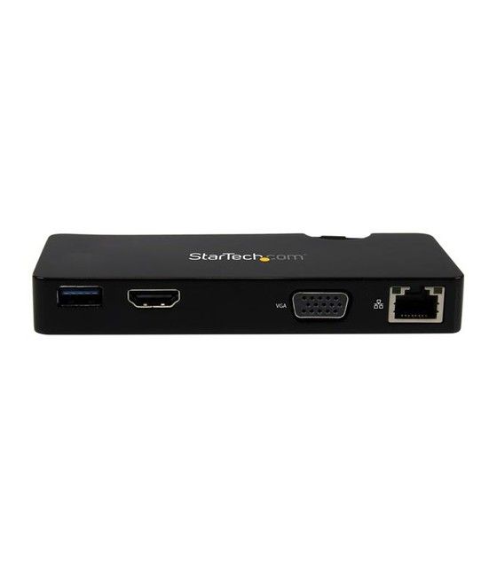 StarTech.com Replicador de Puertos USB 3.0 de Viajes con HDMI o VGA - Docking Station para Portátil - Imagen 2