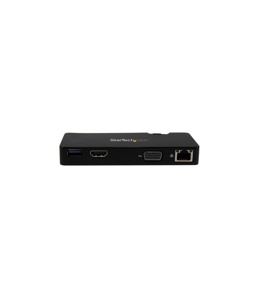 StarTech.com Replicador de Puertos USB 3.0 de Viajes con HDMI o VGA - Docking Station para Portátil - Imagen 2