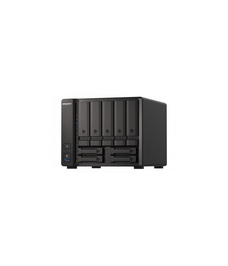 Qnap ts-h973ax-32g servidor de almacenamiento nas tower ethernet negro v1500b