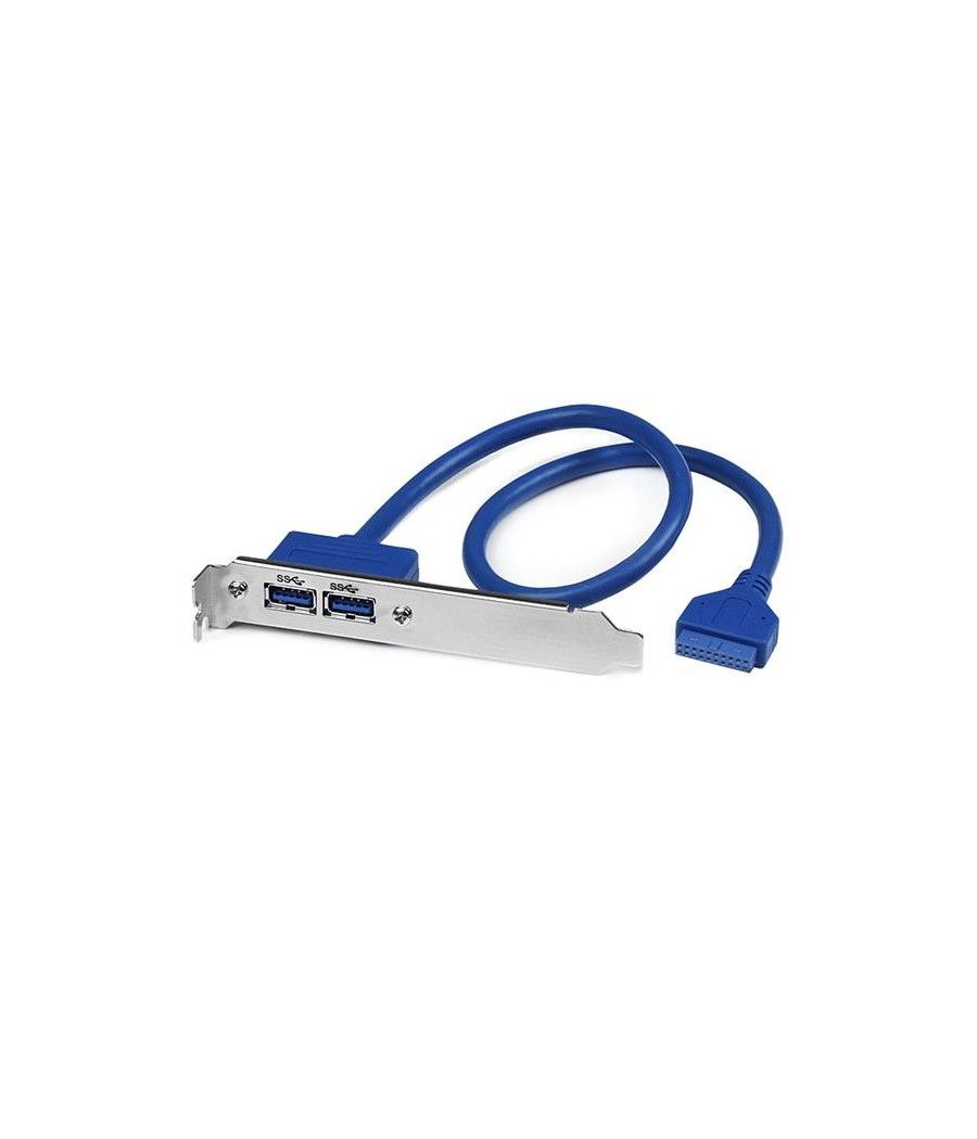 StarTech.com Cabezal Bracket de 2 puertos USB 3.0 SuperSpeed con conexión a Placa Base - Imagen 2