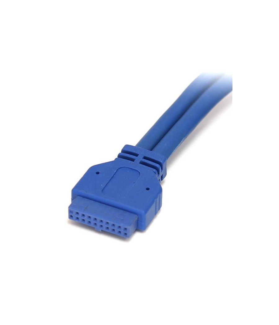 StarTech.com Cable Extensor 50cm 2 Puertos USB 3.0 para Montaje en Panel conexión a Placa Base - Hembra USB A - Imagen 3