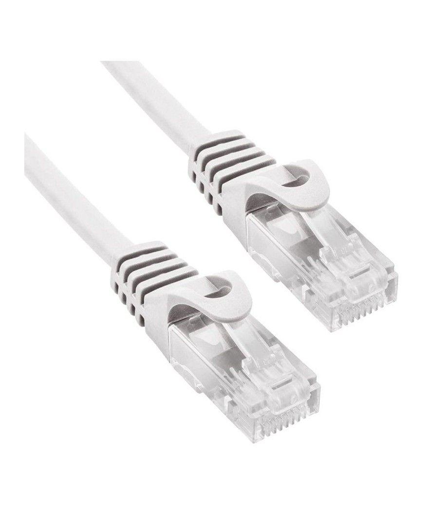 Cable de red rj45 utp phasak phk 1507 cat.6/ 7m/ gris