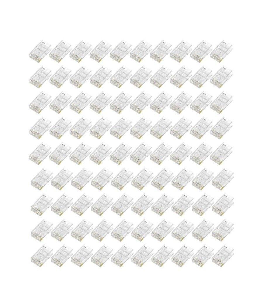 Conector rj45 aisens a139-0657/ cat.6/ 100 uds