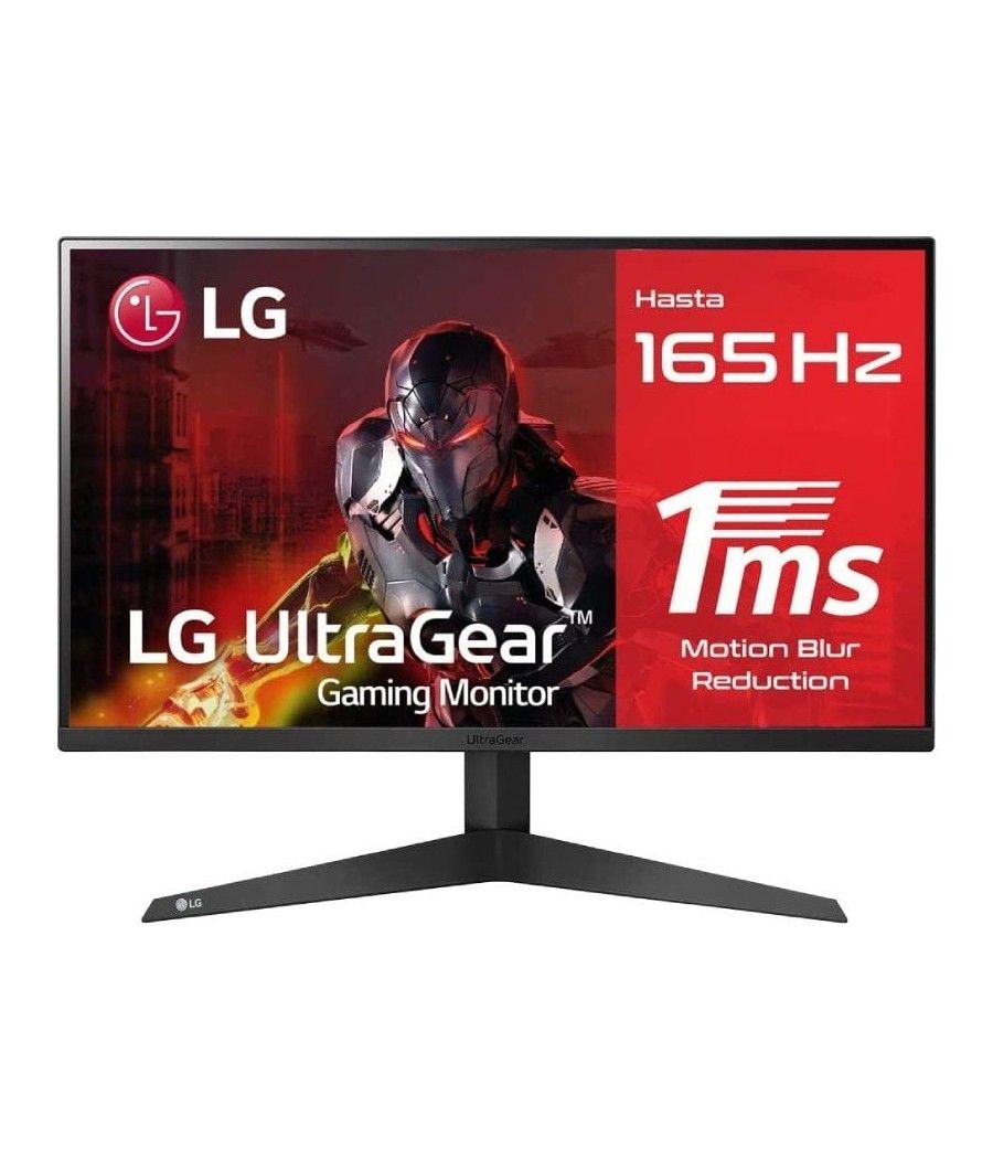 Monitor gaming lg ultragear 24gq50f-b 23.8'/ full hd/ 1ms/ 165hz/ va/ negro