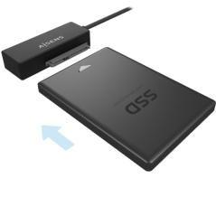 Adaptador para discos duros 2.5'/3.5' aisens ase-35a01b/ usb 3.0 - sata/ con alimentador