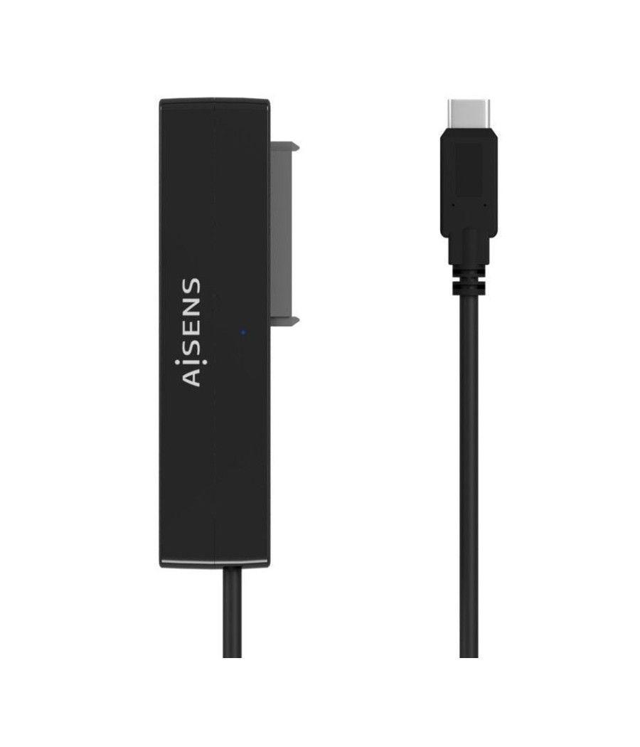 Adaptador para discos duros 2.5'/3.5' aisens ase-35c02b/ usb tipo-c - sata/ con alimentador