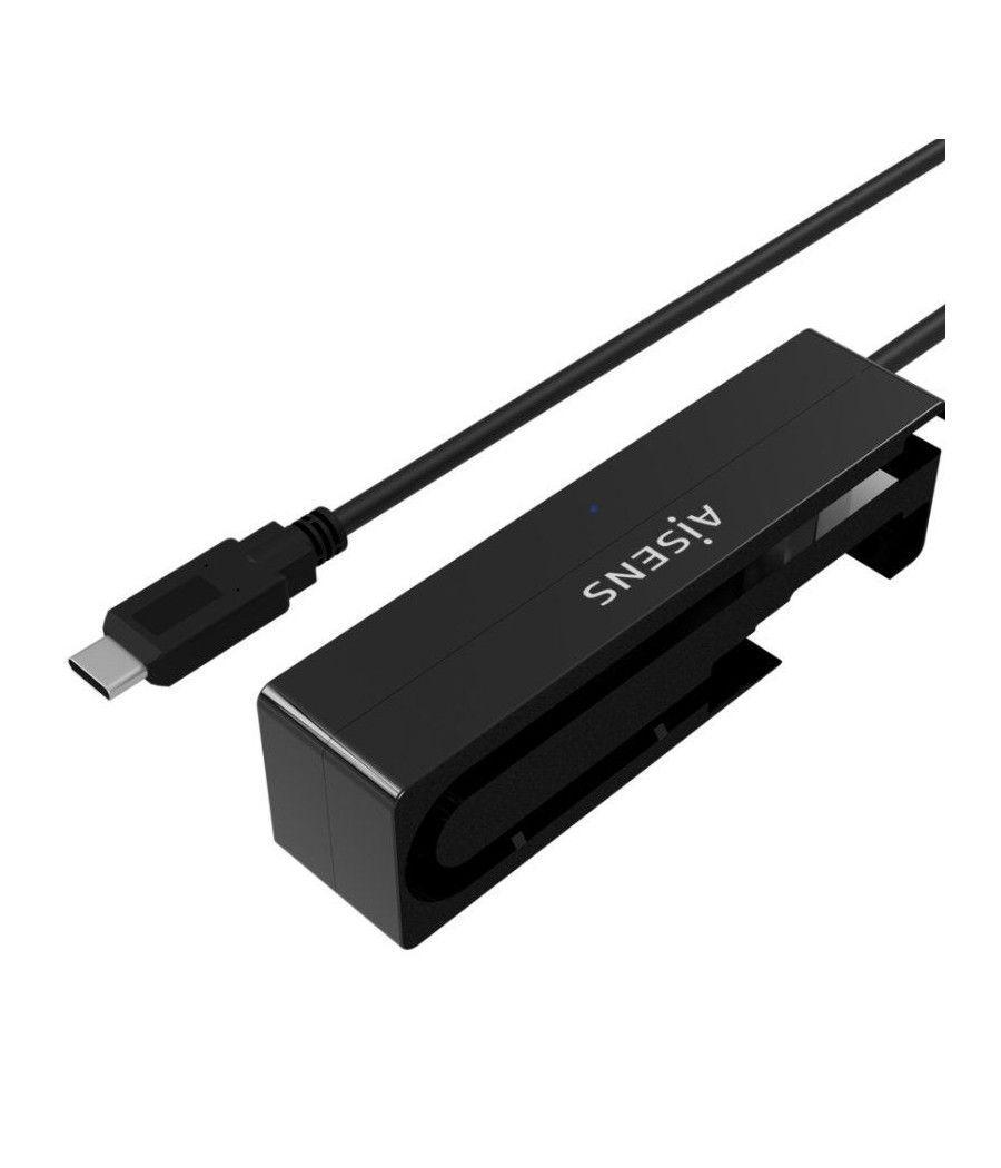 Adaptador para discos duros 2.5'/3.5' aisens ase-35c02b/ usb tipo-c - sata/ con alimentador