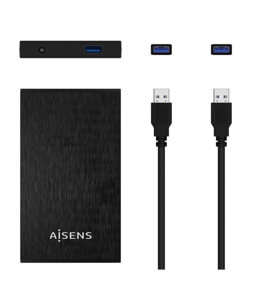 Caja externa para disco duro de 2.5' aisens ase-2523b/ usb 3.0