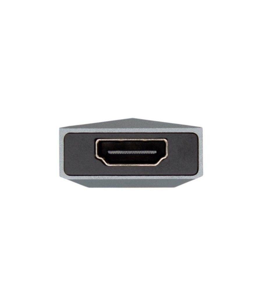 Docking usb 3.2 tipo-c aisens asuc-4p002-gr/ 1 hdmi/ 2 usb/ usb pd/ gris