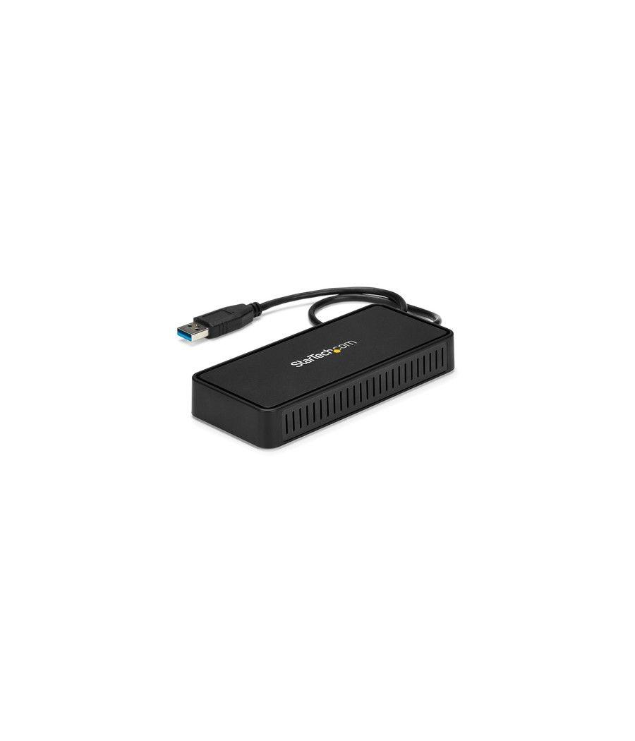 StarTech.com Mini Dock USB a DisplayPort Doble con LAN GbE - 4K Doble de 60Hz - Imagen 1