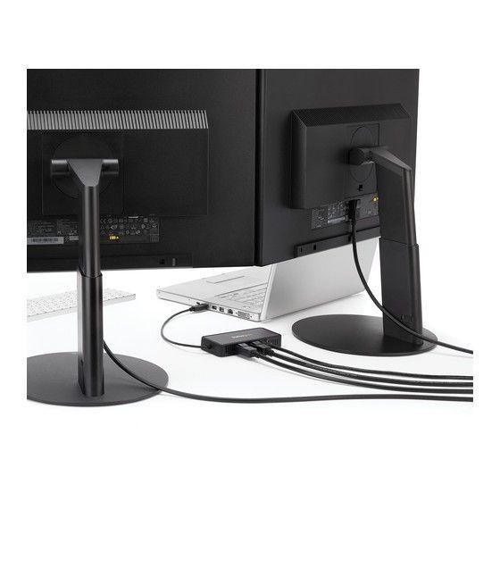 StarTech.com Mini Dock USB a DisplayPort Doble con LAN GbE - 4K Doble de 60Hz - Imagen 2