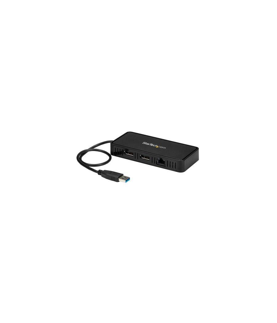 StarTech.com Mini Dock USB a DisplayPort Doble con LAN GbE - 4K Doble de 60Hz - Imagen 5