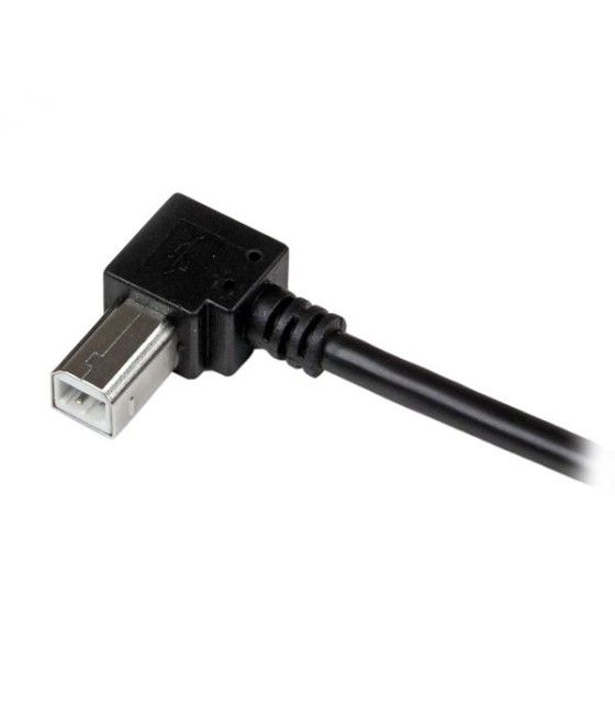 StarTech.com Cable Adaptador USB 1m para Impresora Acodado - 1x USB A Macho - 1x USB B Macho en Ángulo Derecho - Imagen 5