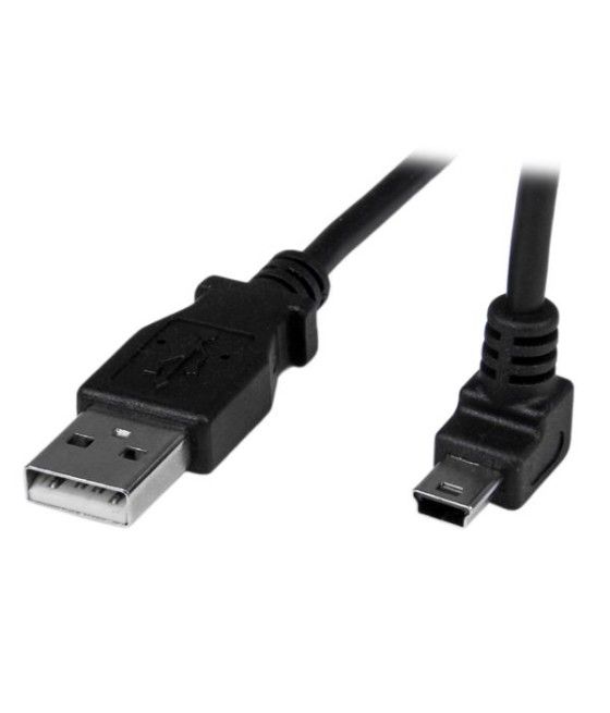 StarTech.com Cable Adaptador 1m USB A Macho a Mini USB B Macho Acodado en Ángulo hacia Arriba - Imagen 2
