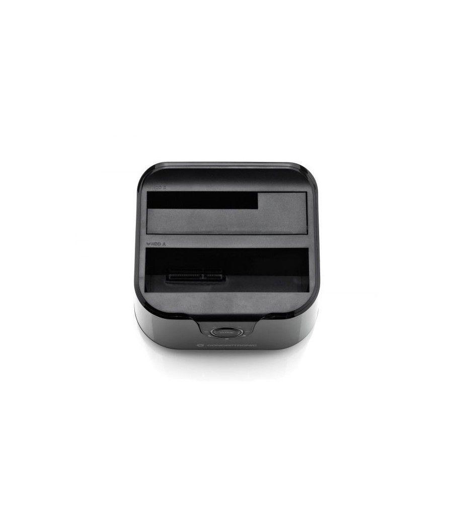 Docking station conceptronic donn12b dual 2,5/3,5 sata usb-c 3.2 clonacion